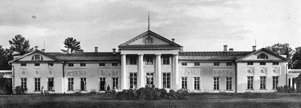 дворец Голицыных в Кузьминках - Северный фасад
