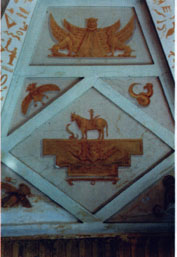 Роспись Египетского зала Померанцевой оранжереи
